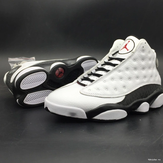 Rep TB 13 mens white  RETRO AIR AND SNGL DAY RESPECT